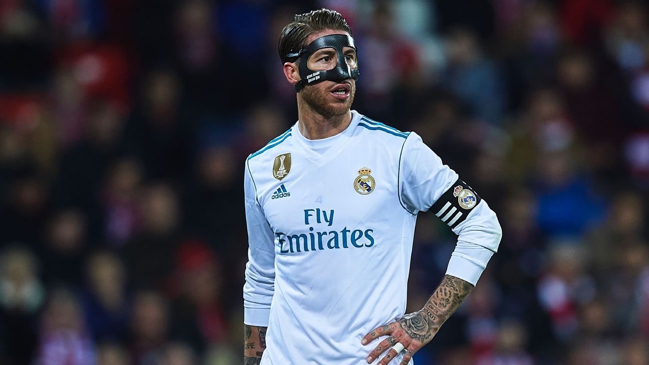 Real Madrid's Sergio Ramos breaks record with 19th red card in La Liga