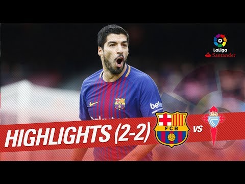 Resumen de FC Barcelona vs RC Celta (2-2)