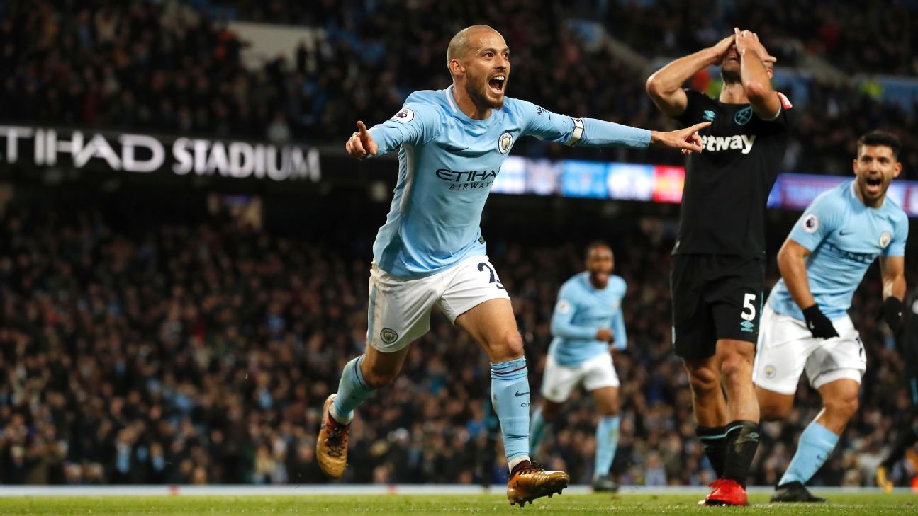 Man City grab another late win, beat West Ham to stay eight points clear