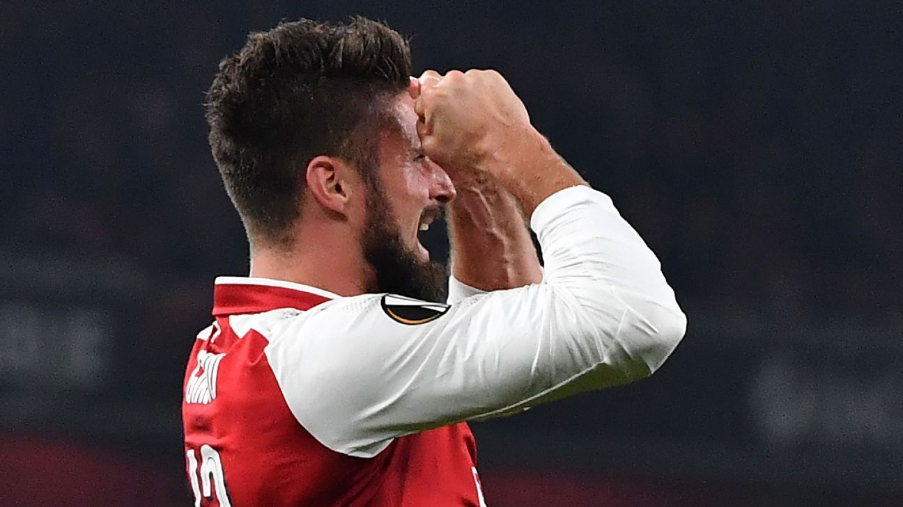 Olivier Giroud must ponder Arsenal exit in January - France's Guy Stephan