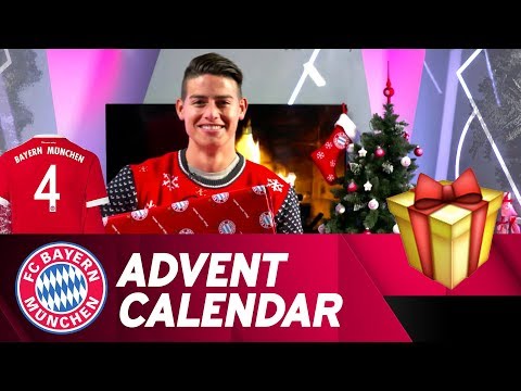 Pantomime w/ James Rodríguez | FC Bayern Xmas Advent Calendar #4