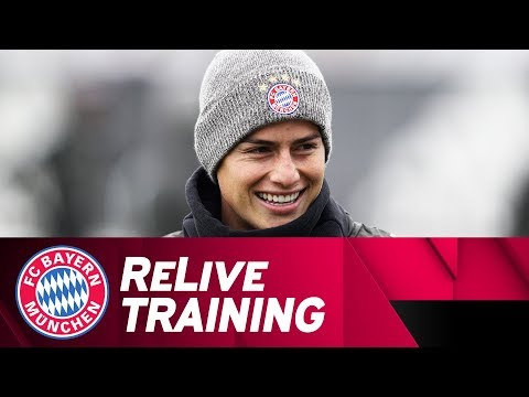 FC Bayern Training ahead of Paris St. Germain | ReLive