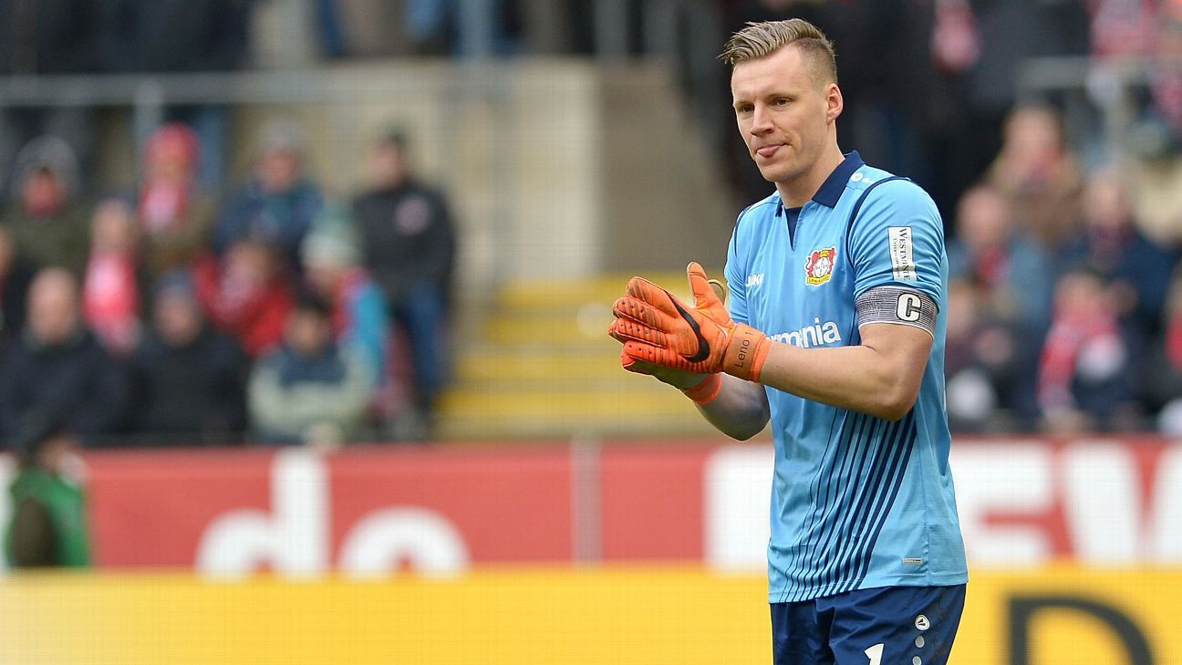 Arsenal sign Bayer Leverkusen goalkeeper Bernd Leno