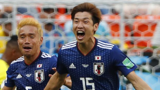 World Cup 2018: Japan beat 10-man Colombia in Group H