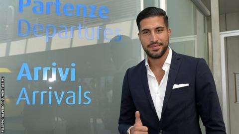 Can arrives in Turin to finalise Juventus move