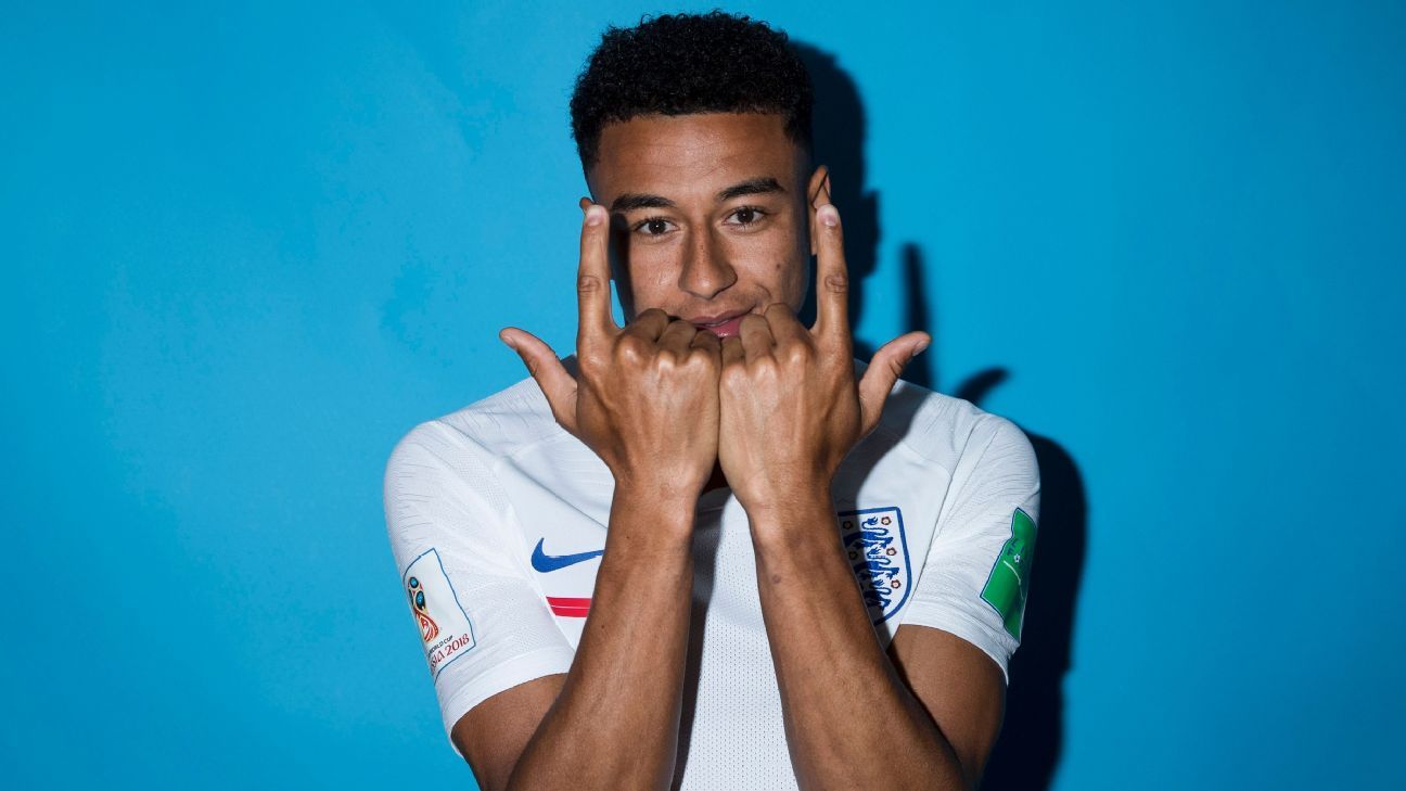 Jesse Lingard England and Manchester United's joker in the pack with a serious side