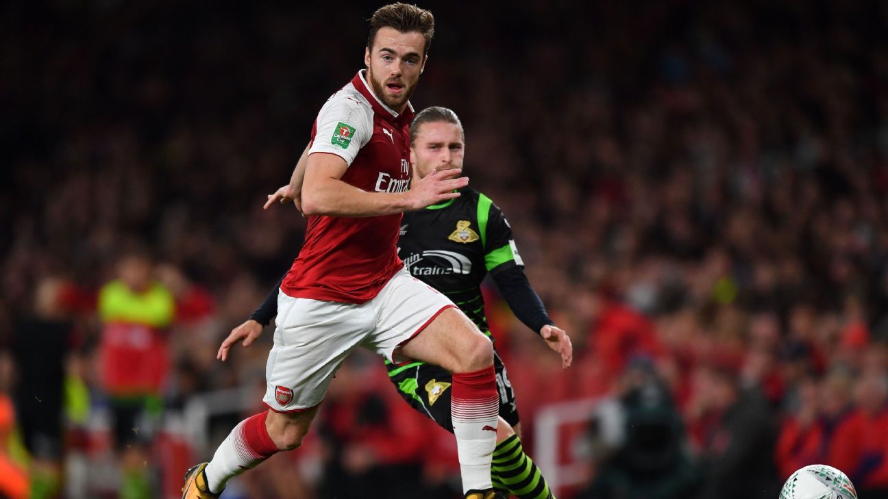 Arsenal defender Calum Chambers to sign contract extension - source