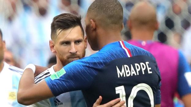 World Cup 2018: Kylian Mbappe emerges on world stage as Lionel Messi departs