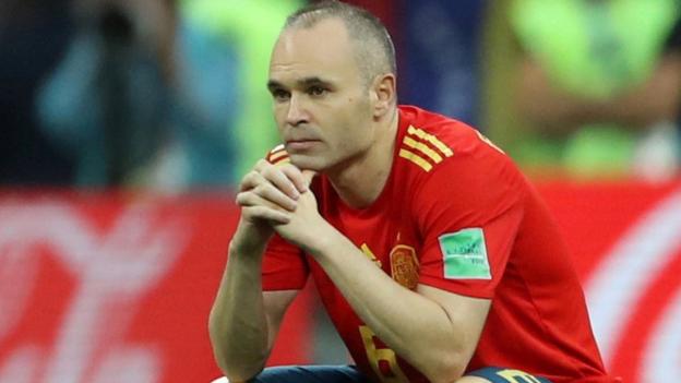 World Cup 2018: Andres Iniesta retires from international football after Spain exit