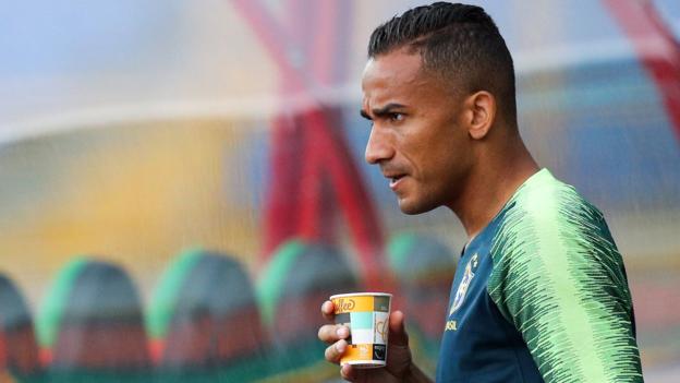 Danilo: Brazil defender ruled out of World Cup with ankle injury