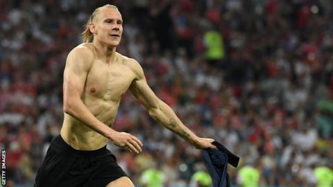 Croatia defender Vida available to face England