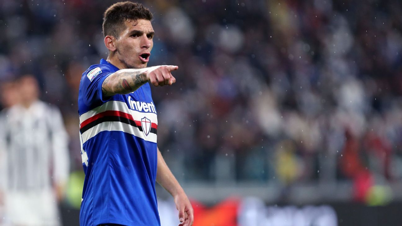 Arsenal complete move for Sampdoria midfielder Lucas Torreira
