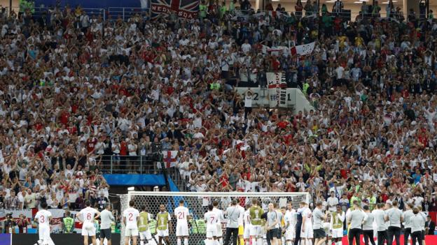 World Cup 2018: Fifa investigates England chants during Croatia defeat