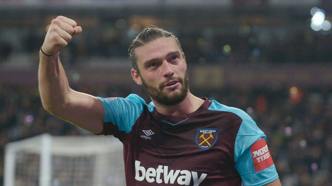 West Ham's Andy Carroll, Winston Reid out at least 3 months with injury setbacks