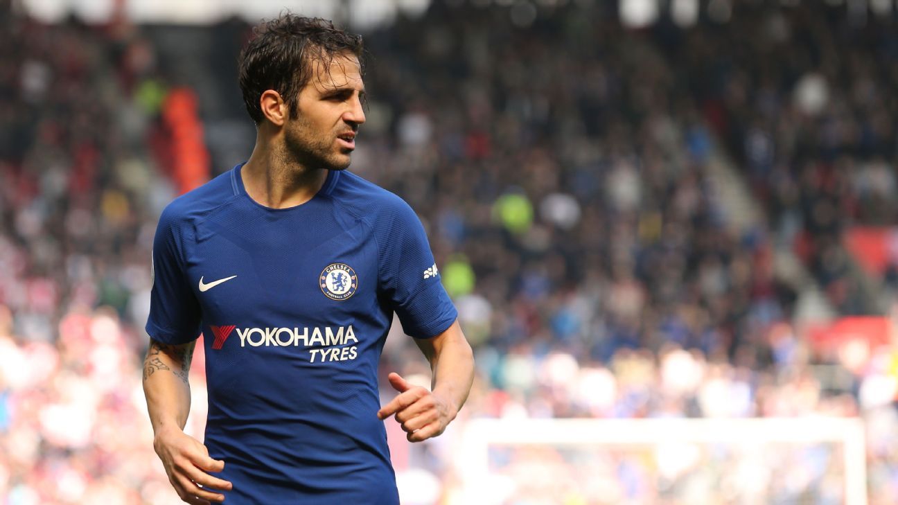 Jorginho tops Chelsea's new midfield pecking order; Cesc Fabregas slipping out of first-team picture