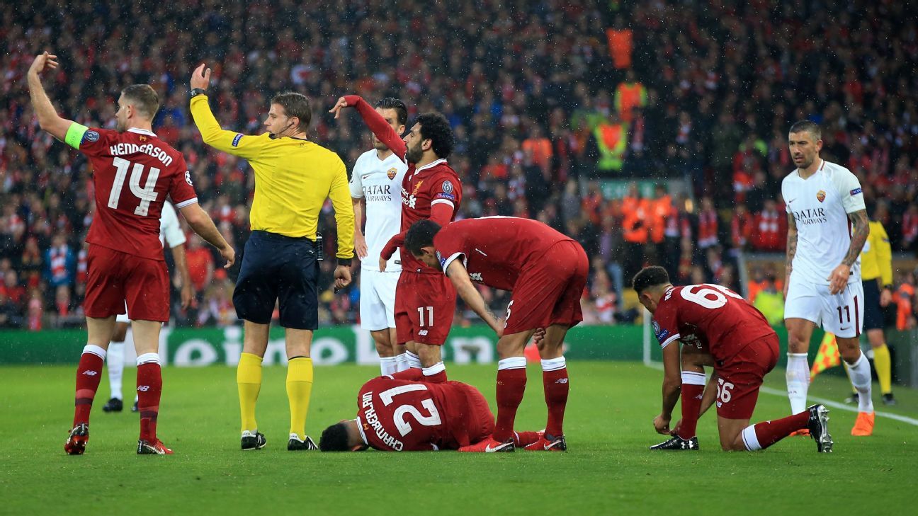 Liverpool expect Alex Oxlade-Chamberlain to miss 'majority' of season