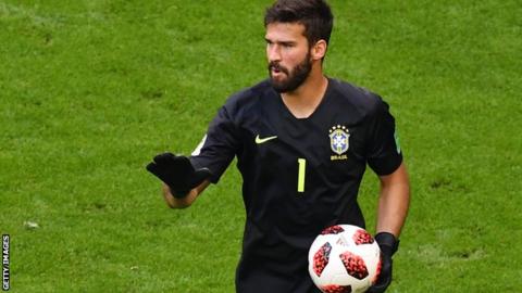 Alisson: Liverpool's world-record signing from Roma is 'goalkeeper of the future'