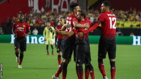 Mata scores as Man Utd draw against Mexican side on US tour