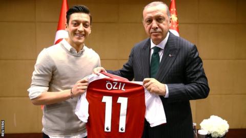 Racist attitude shown towards Ozil not acceptable - Erdogan