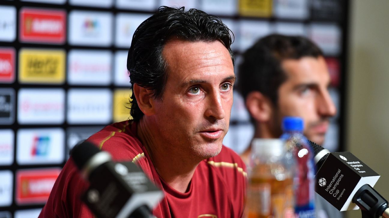 Arsenal boss Unai Emery praises PSG ahead of International Champions Cup clash