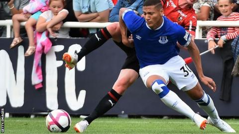 Richarlison scores as Everton lose to Rennes