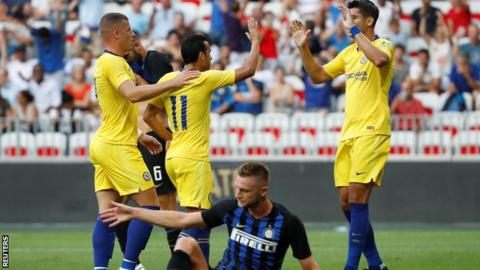 Chelsea beat Inter on penalties after 1-1 draw