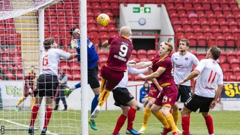 Motherwell fight back to beat Clyde & win group