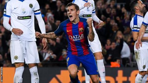 Everton sign France defender Digne from Barcelona for £18m