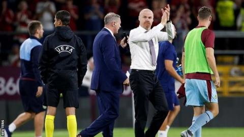 Burnley boss Dyche happy to provide 'European tour' after beating Aberdeen