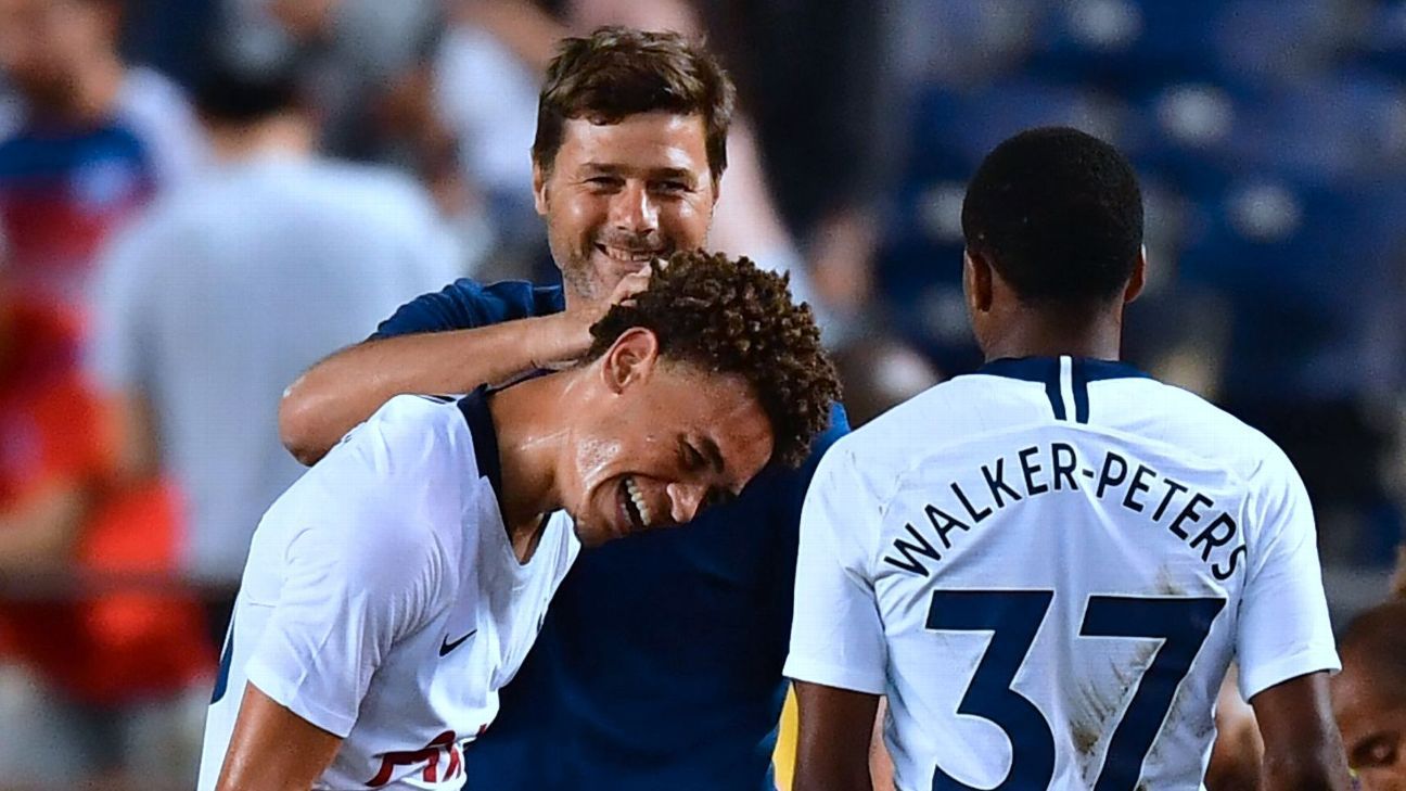 Tottenham's Luke Amos inspired by N'Golo Kante as first-team chance beckons
