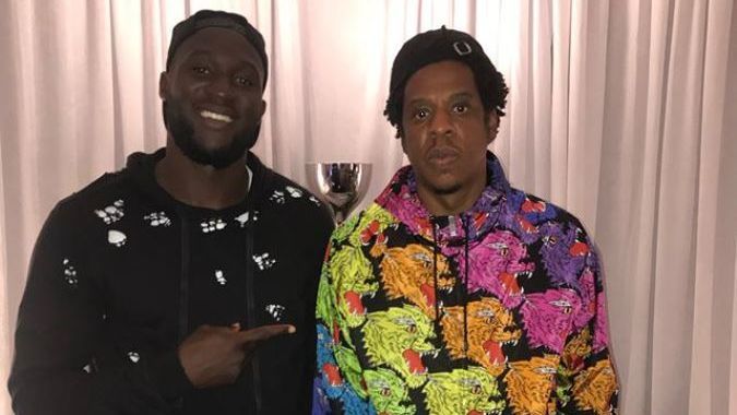 Man United's Romelu Lukaku meets Jay-Z, DJ Khaled in New Jersey