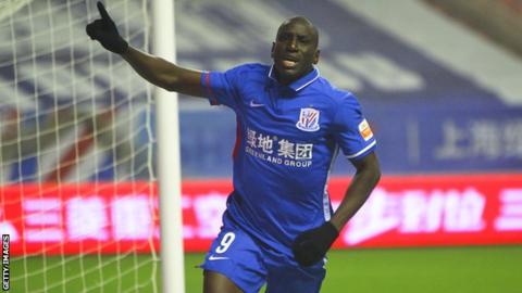Ex-Premier League striker Ba is victim of alleged racial abuse in China