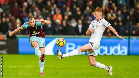 Sam Clucas: Burnley move for Swansea City midfielder off
