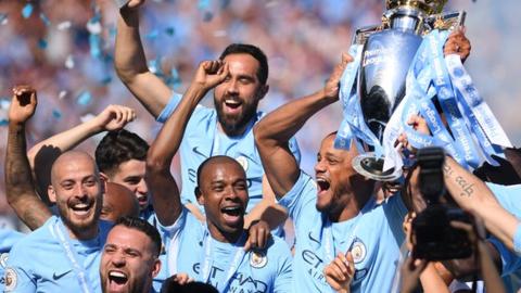 Premier League chief Scudamore hopes for Man City challenge