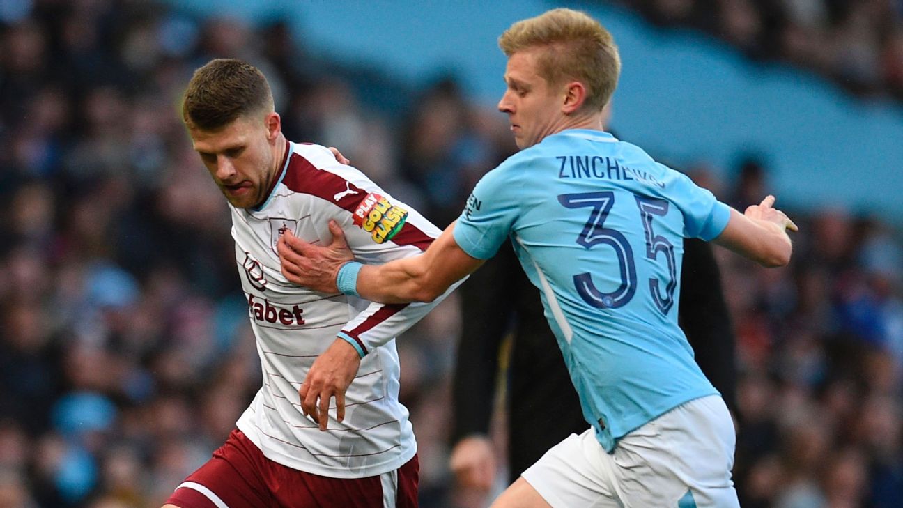Manchester City's Oleksandr Zinchenko nearing move to Wolves - sources