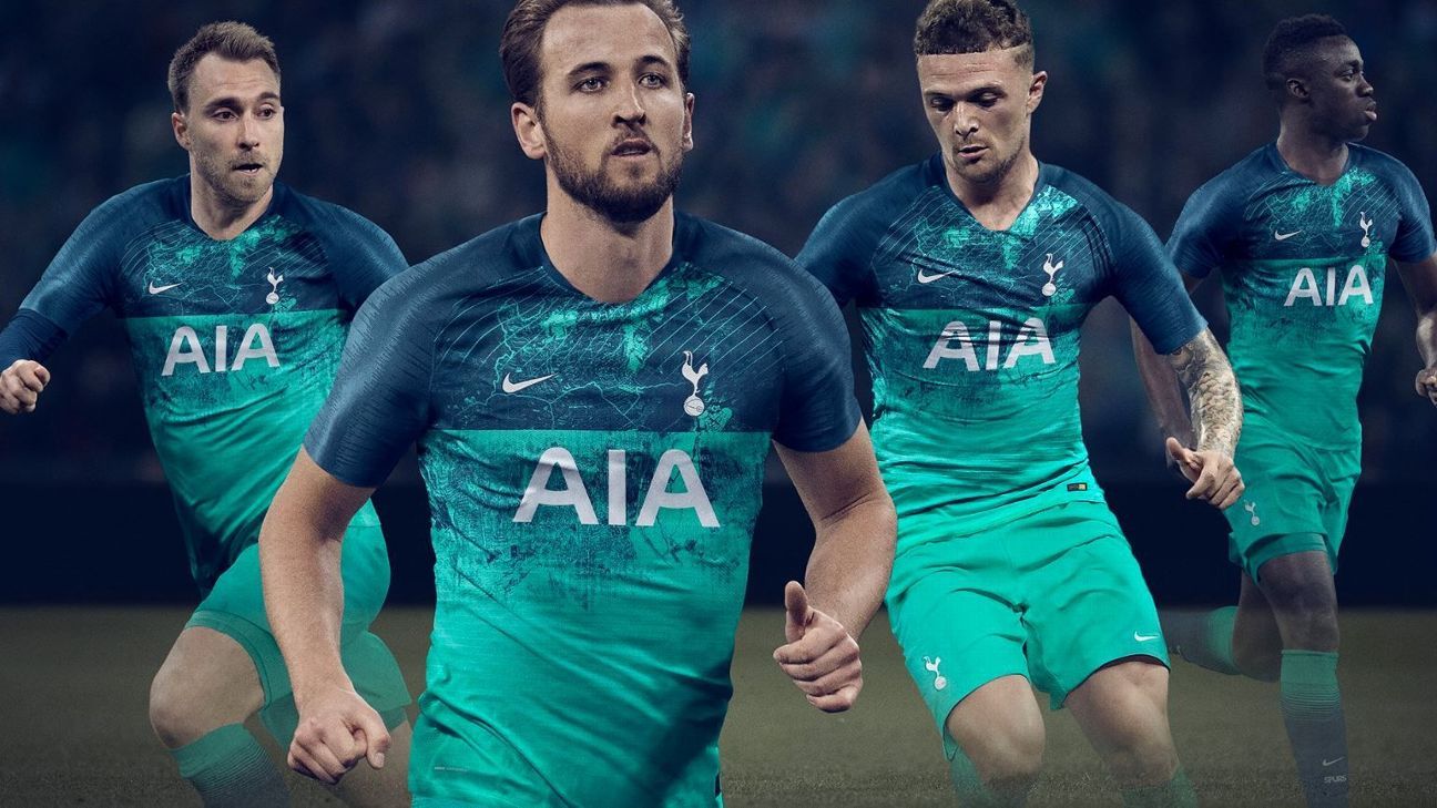 Tottenham to begin Premier League campaign in new 'Neptune Green' kit