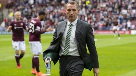 Rodgers rejects talk of 'ultimatums' over transfers as Celtic beaten by Hearts