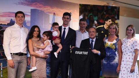 Courtois missed Chelsea training 'because of stress'