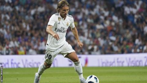 Luka Modric: Real Madrid report Inter Milan to Fifa over an alleged illegal approach