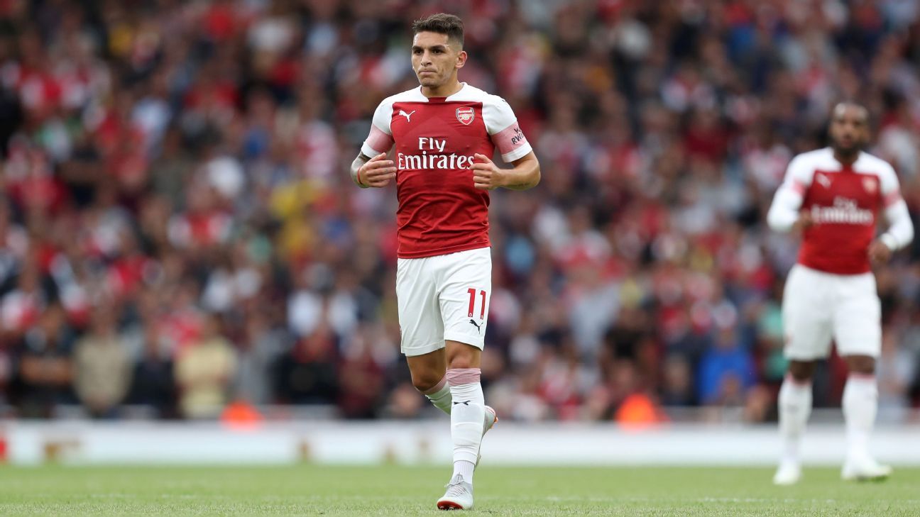 Arsenal's Lucas Torreira could get first start against Chelsea