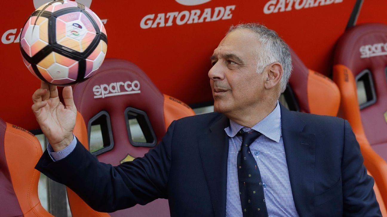 Napoli chief accuses Roma and Liverpool owners of collusion