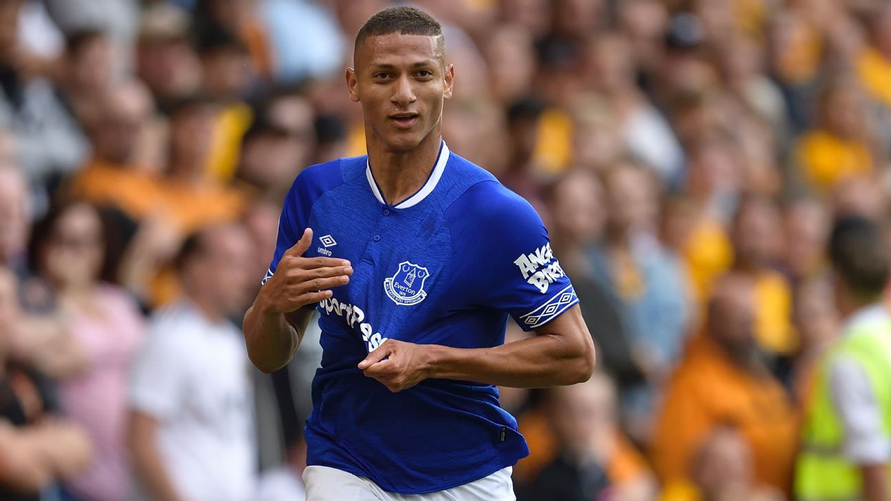 Everton's Yerry Mina out, Richarlison fit for Southampton clash
