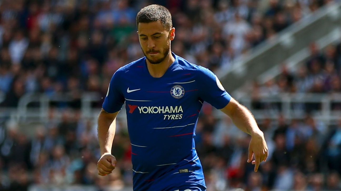 Chelsea winger Eden Hazard: I won't leave this year, 'at the moment I'm happy'