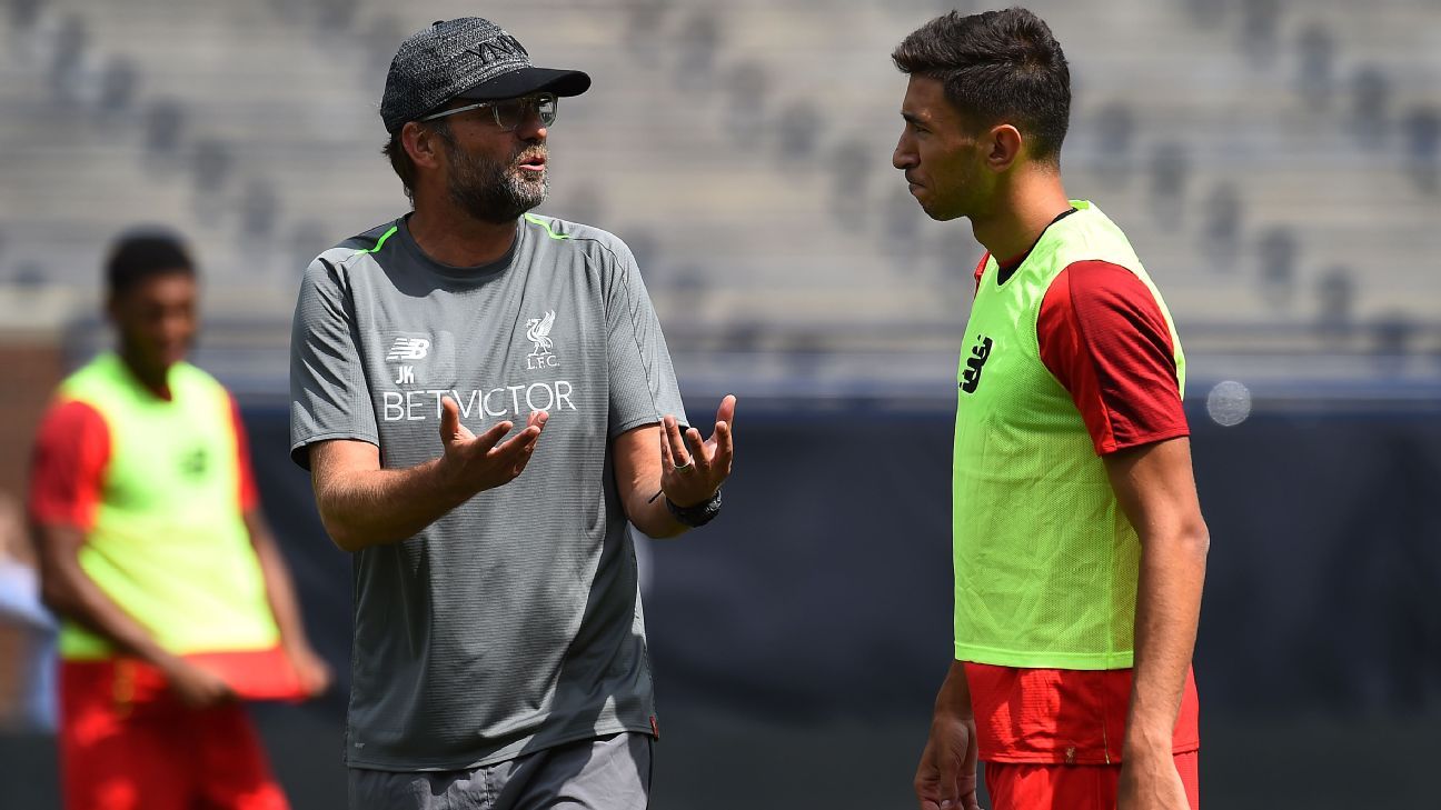 Liverpool midfielder Marko Grujic to join Hertha Berlin on loan - sources