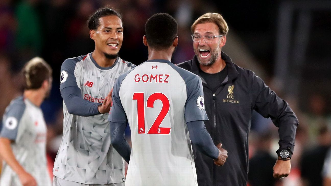 Virgil van Dijk and Joe Gomez deliver in defence with Liverpool clean sheet