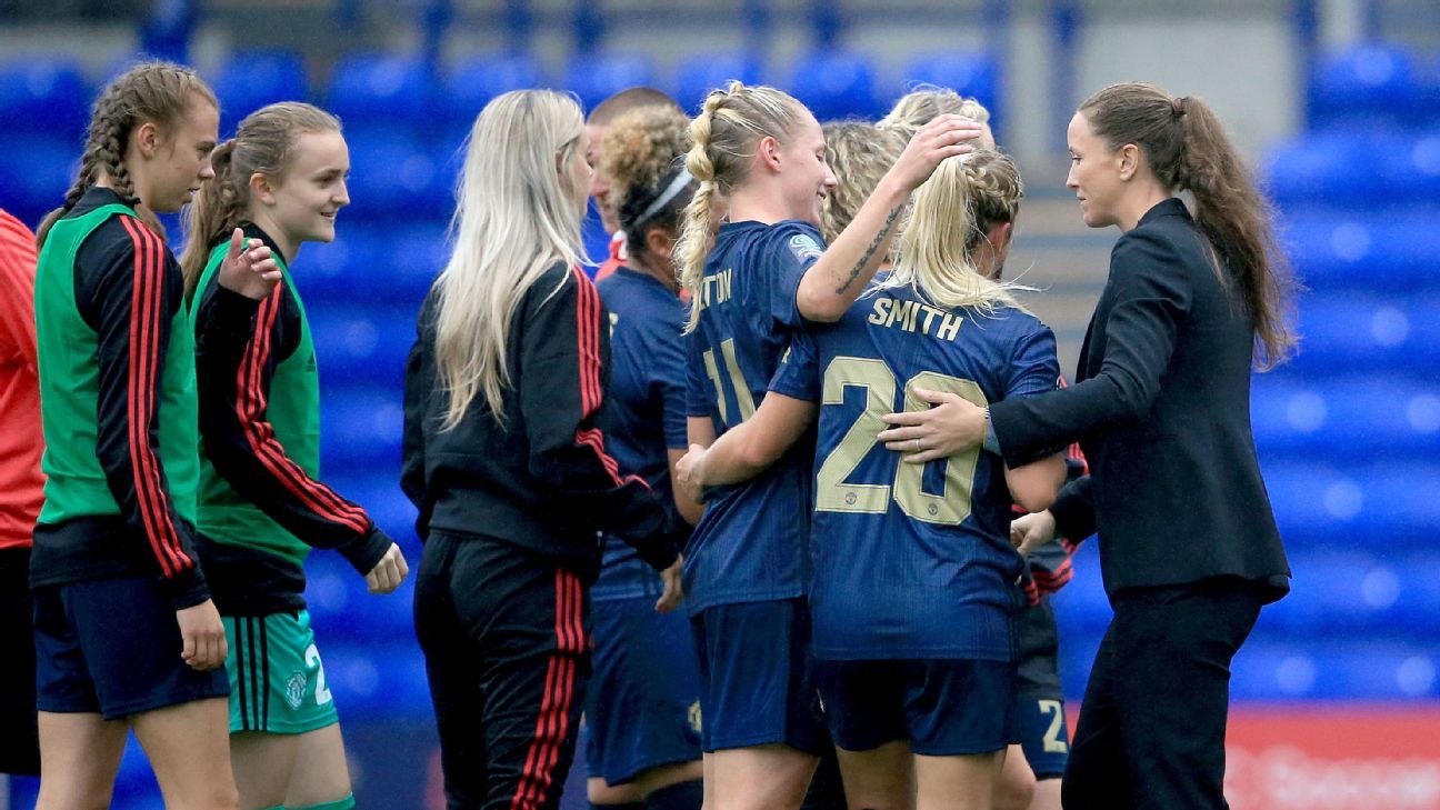 Manchester United women balancing expectations after Liverpool win