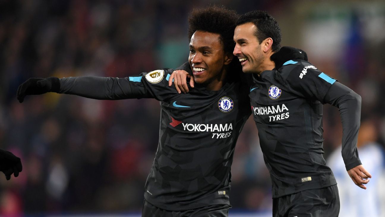 Chelsea attacking spot up for grabs, but will Willian or Pedro claim it?