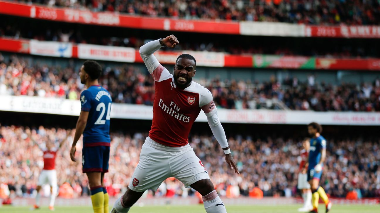 Substitutes Alexandre Lacazette, Danny Welbeck ignite Arsenal vs. West Ham