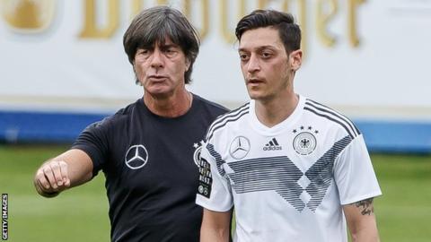 Ozil racism claims 'exaggerated', says German manager Low