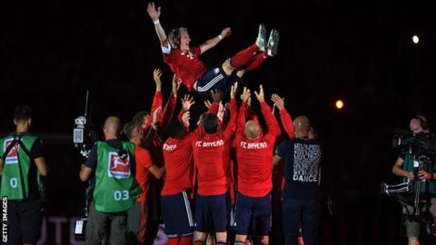 Bastian Schweinsteiger: Bayern Munich legend says goodbye with testimonial